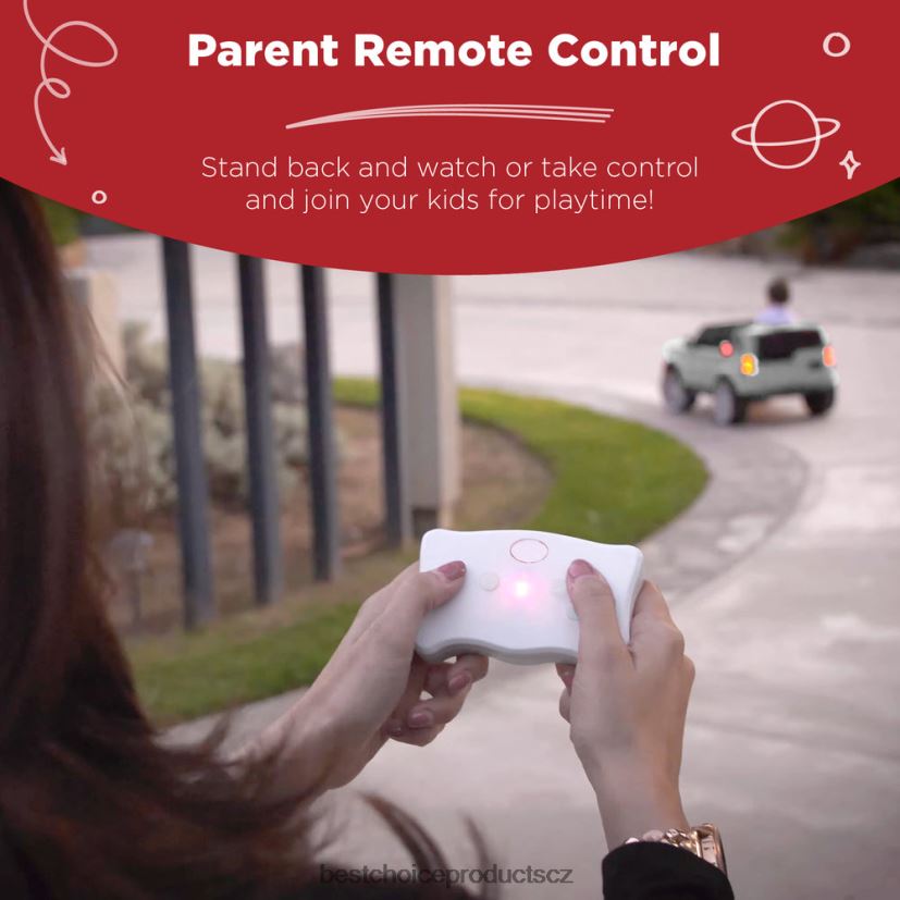 Best Choice Products 12V hračka pro děti na náklaďáku se 3 rychlostmi, led, dálkové ovládání, bluetooth hračka a hra | nachový FF2286538