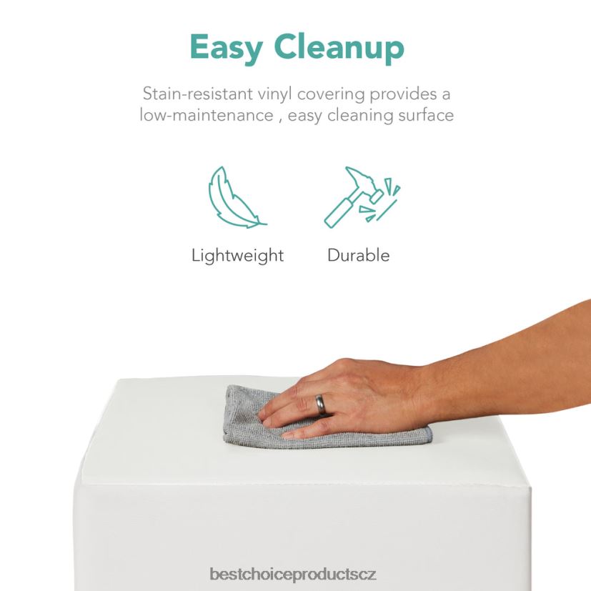 Best Choice Products 5dílná dětská herní sada s měkkými pěnovými tvary pro lezení a plazení hračka a hra | neutrální FF2286312