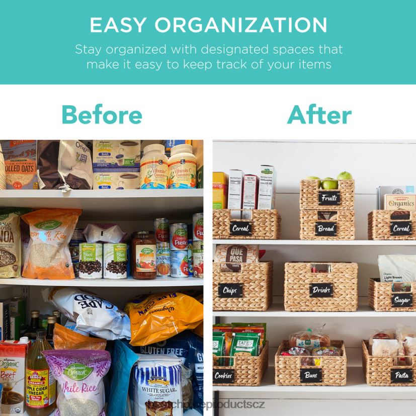 Best Choice Products sada 2 košíčků na vodní hyacint s tabulí, fixem doplněk přírodní FF2286640