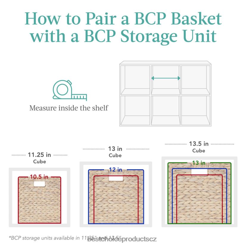 Best Choice Products sada 5 skládacích hyacintových úložných košů s vložkami doplněk šedá FF2286710