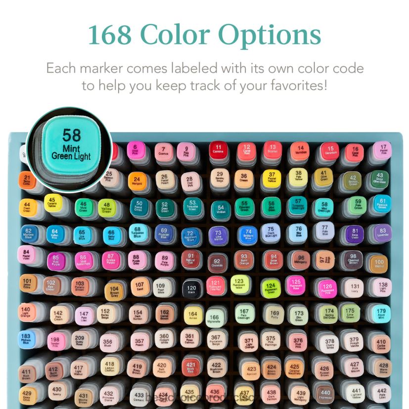 Best Choice Products Sada značkovacích per na alkoholové bázi se štětcem a hrotem sekáče, přepravní pouzdro doplněk modrý FF22861048