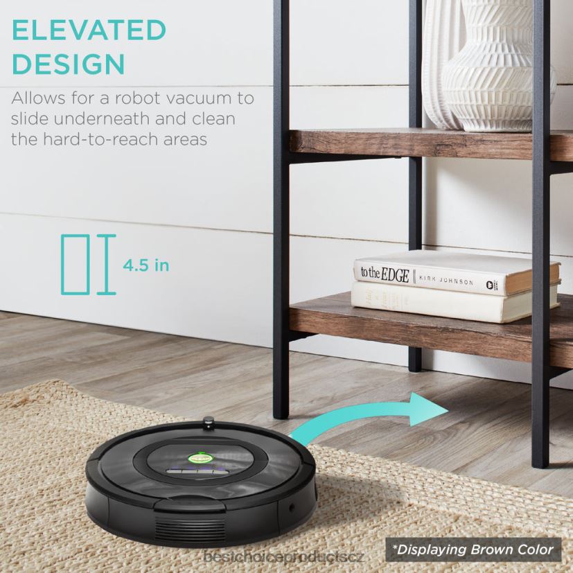 Best Choice Products 4patrový průmyslový konzolový stůl s vysokou policí doplněk šedá FF2286723