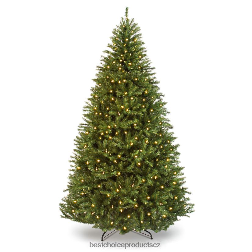 Best Choice Products předsvícený umělý vánoční stromek douglas na pantech sezónní vydržet FF228680