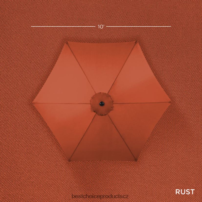 Best Choice Products venkovní ocelový trh terasový deštník dekorace s náklonem, klikou výtah venkovní bydlení | rez FF22861376